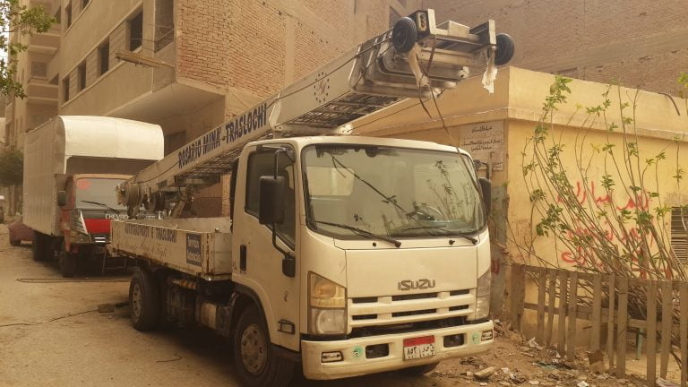 للبيع ونش رفع اثاث 42 متر كورى للبيع بالقاهرة استيراد 2023