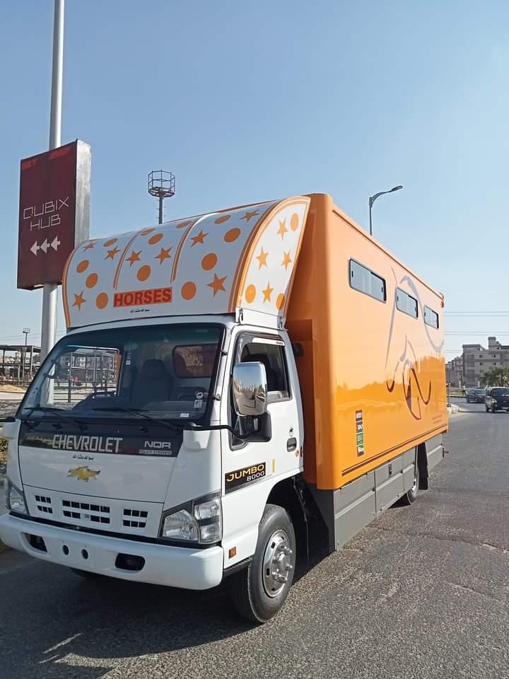 تصنيع صندوق مخصص لنقل الحيوانات | مصنع خاطر لتصنيع هياكل السيارات بمصر